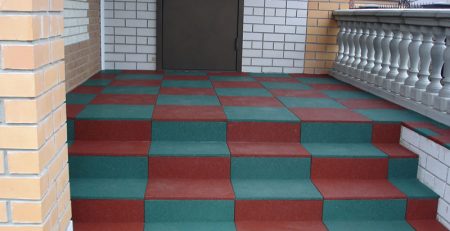 optimizatsiya sostava smesi dlya proizvodstva trotuarnoy plitki s rezinovoy kroshkoy